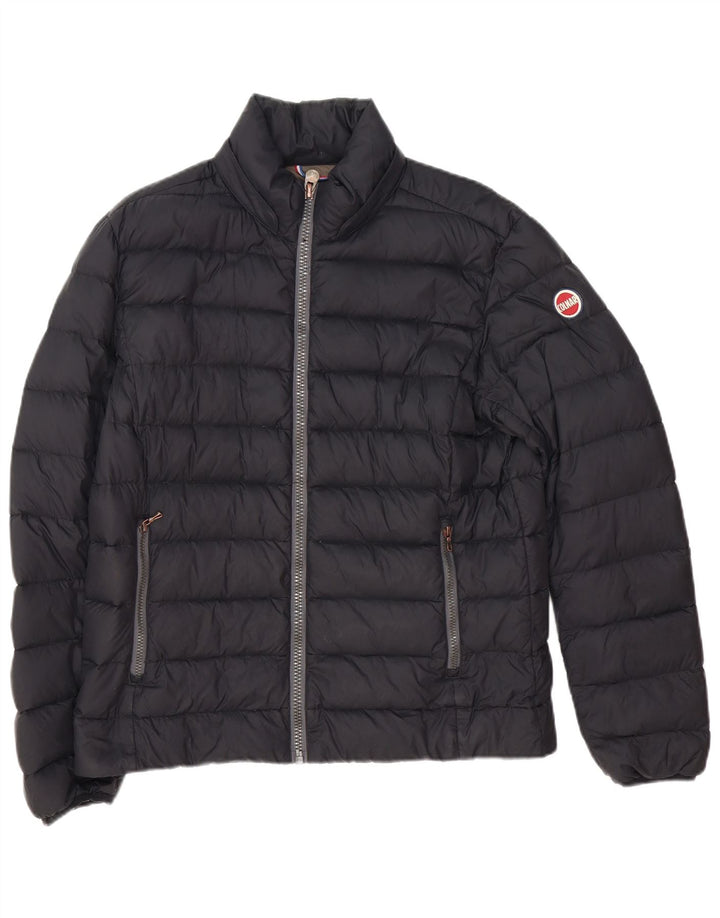 Colmar Herren Wattierte Jacke IT 50 Mittelschwarzes Polyester