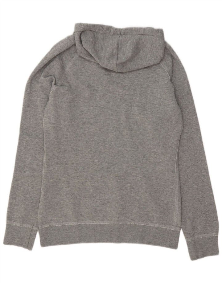 Converse Damen Boston Graphic Hoodie Pullover UK 16 Large Grau meliert