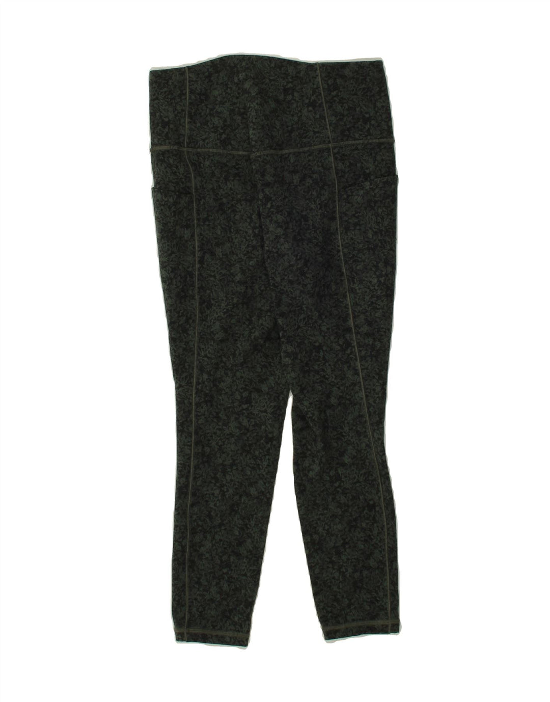 ATHLETA Womens Capri Leggings UK 10 Small  Khaki Polyester Vintage Athleta and Second-Hand Athleta from Messina Hembry 