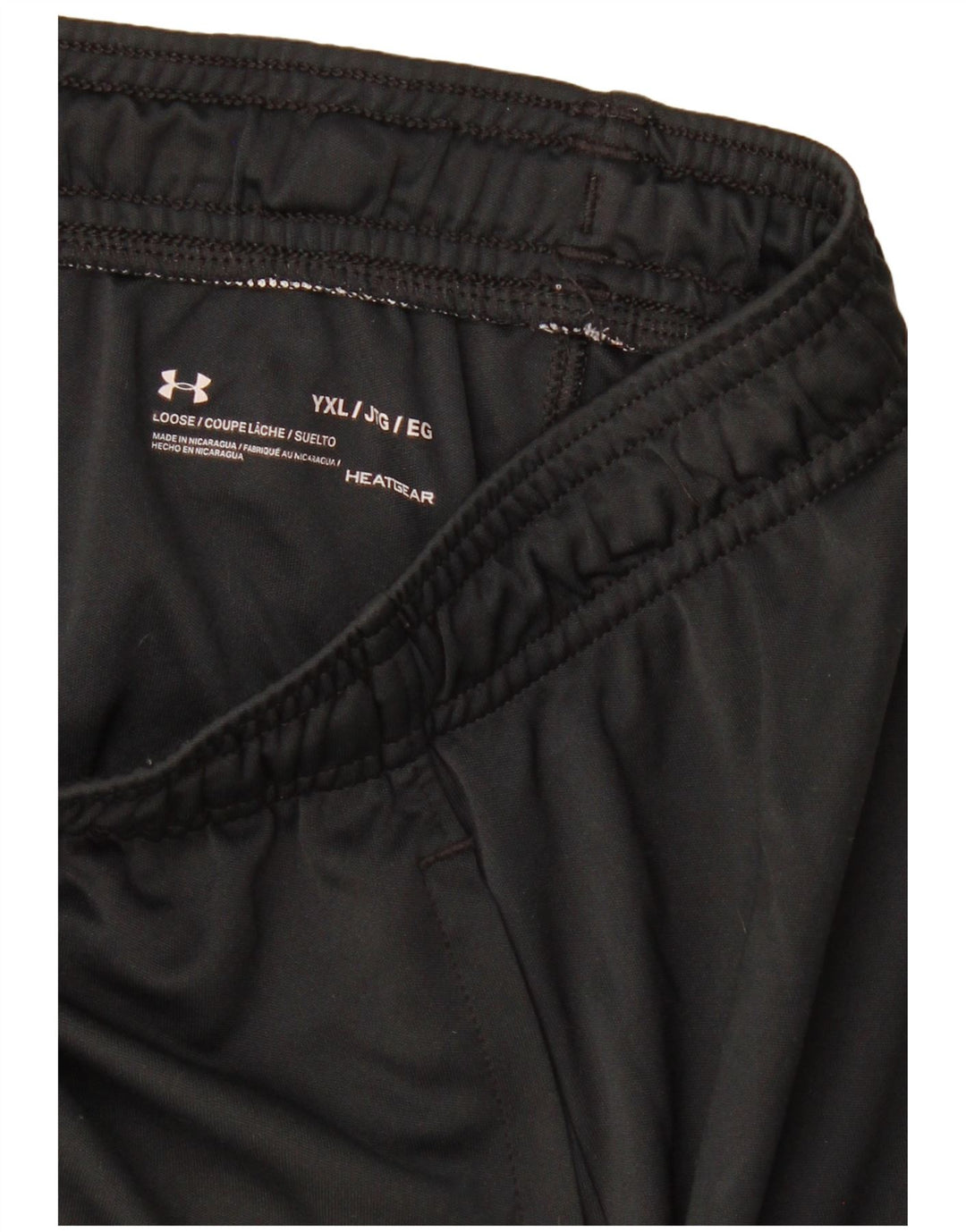 UNDER ARMOUR Jungen Heat Gear Graphic Sport Shorts 13–14 Jahre XL Schwarz