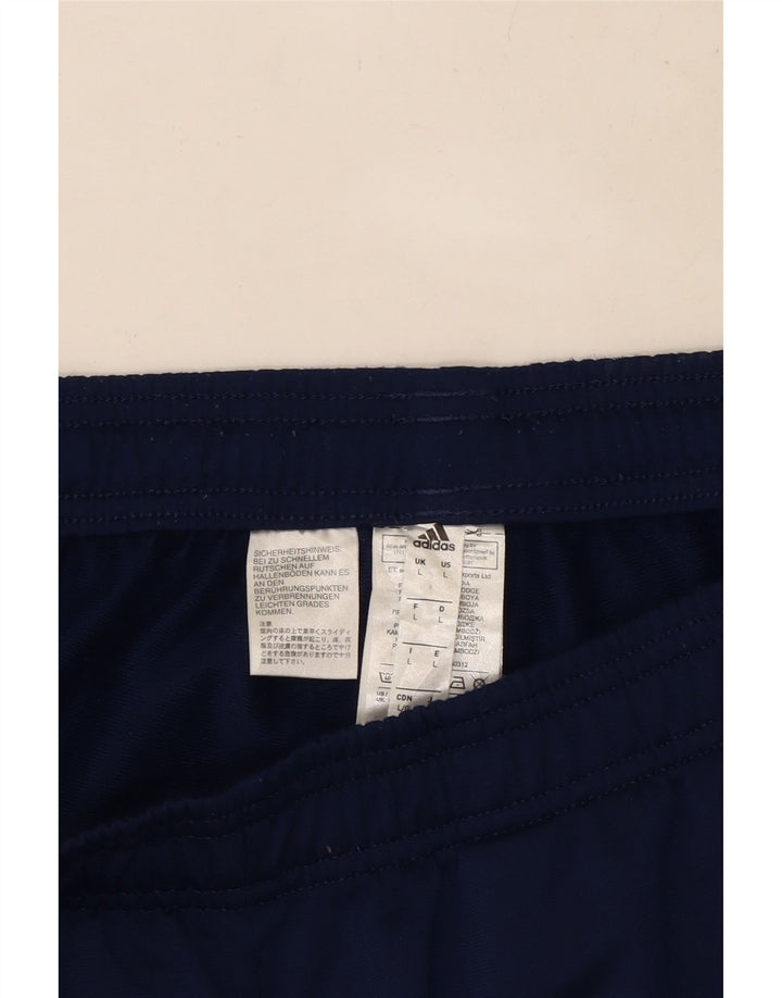ADIDAS Herren-Trainingshose, Jogginghose, groß, marineblau, Polyester