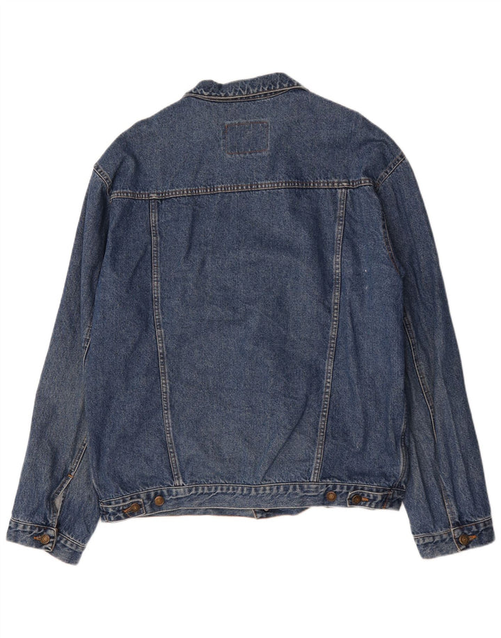 Wampum Herren Jeansjacke UK 44 2XL Blau