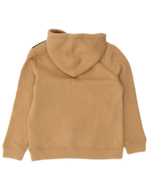 GUESS Kapuzenpullover mit Grafik für Jungen, 7–8 Jahre, Beige, Colourblock-Baumwolle