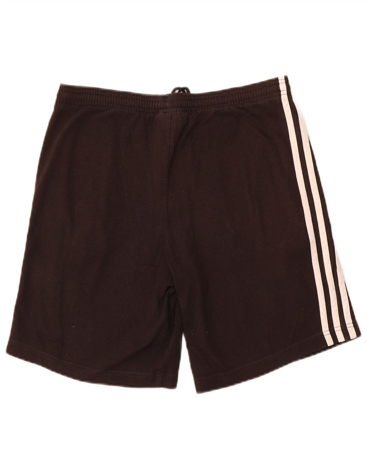 ADIDAS Sportshorts für Jungen, 15–16 Jahre, schwarze Baumwolle