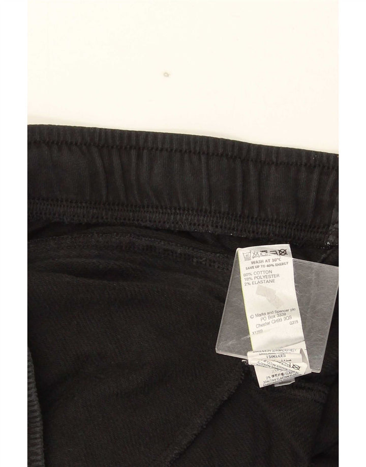 Marks & Spencer Herren-Trainingshose, 2XL, schwarze Baumwolle