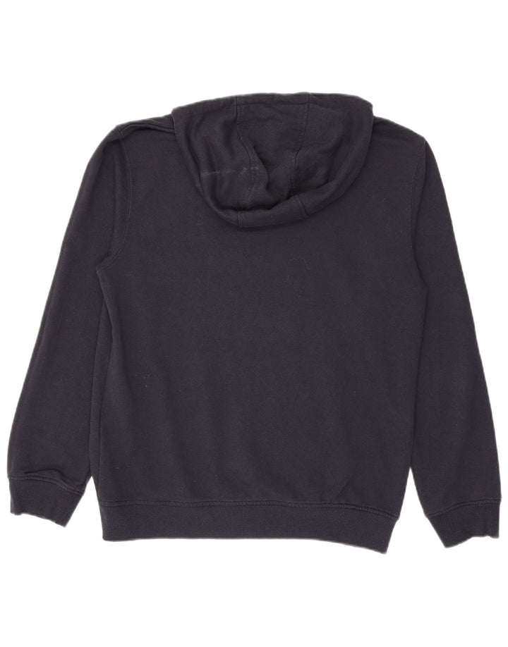 Lotto Herren-Kapuzenpullover aus mittelblauer, marineblauer Baumwolle