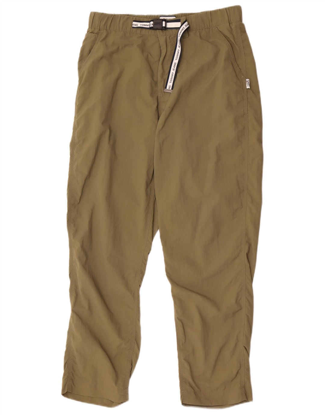 Tommy Hilfiger Herren-Hose, schmal geschnitten, mittelgroß, W30, L26, Khaki, Polyester