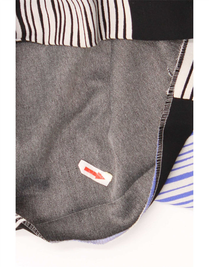 Next Damen-Etuikleid, Gr. 44, groß, schwarzes, geometrisches Polyester