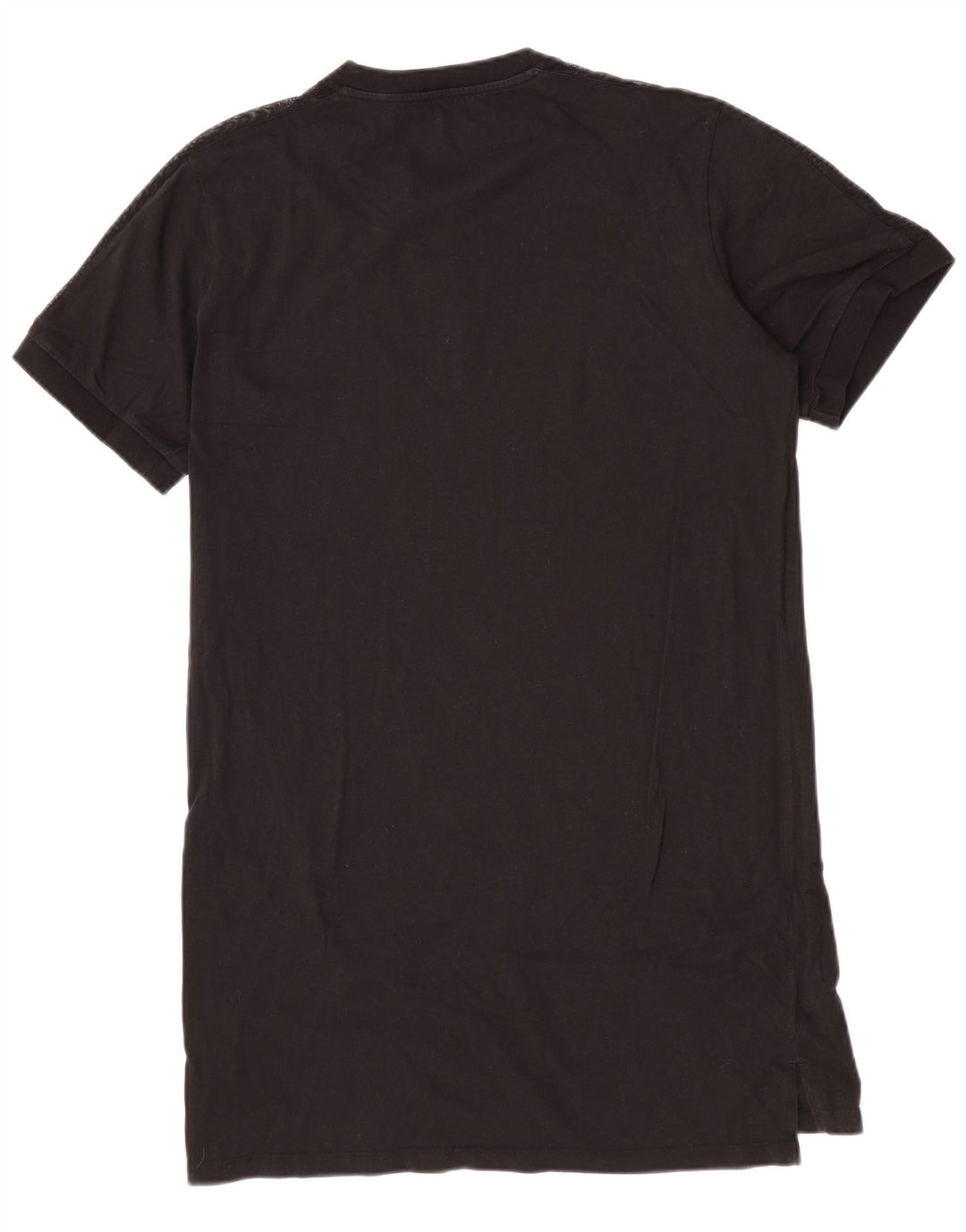 Puma Damen Übergroßes T-Shirt-Kleid UK 16 Large Schwarz