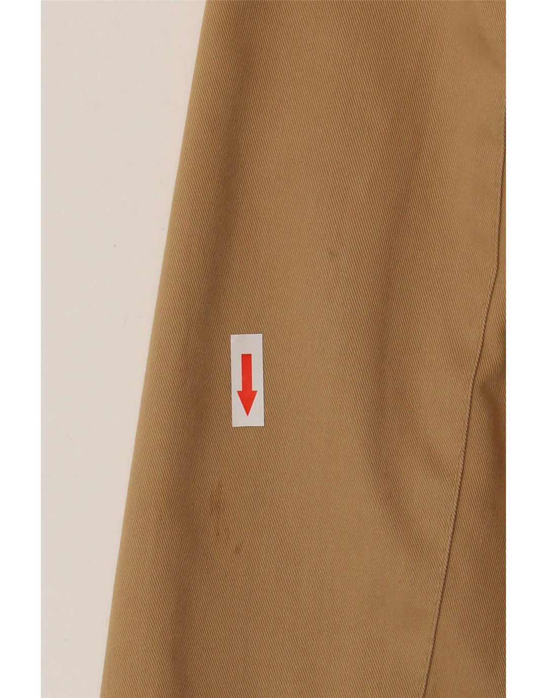 Vintage Damen Zweireihiger Trenchcoat IT 50 XL Beige Polyester