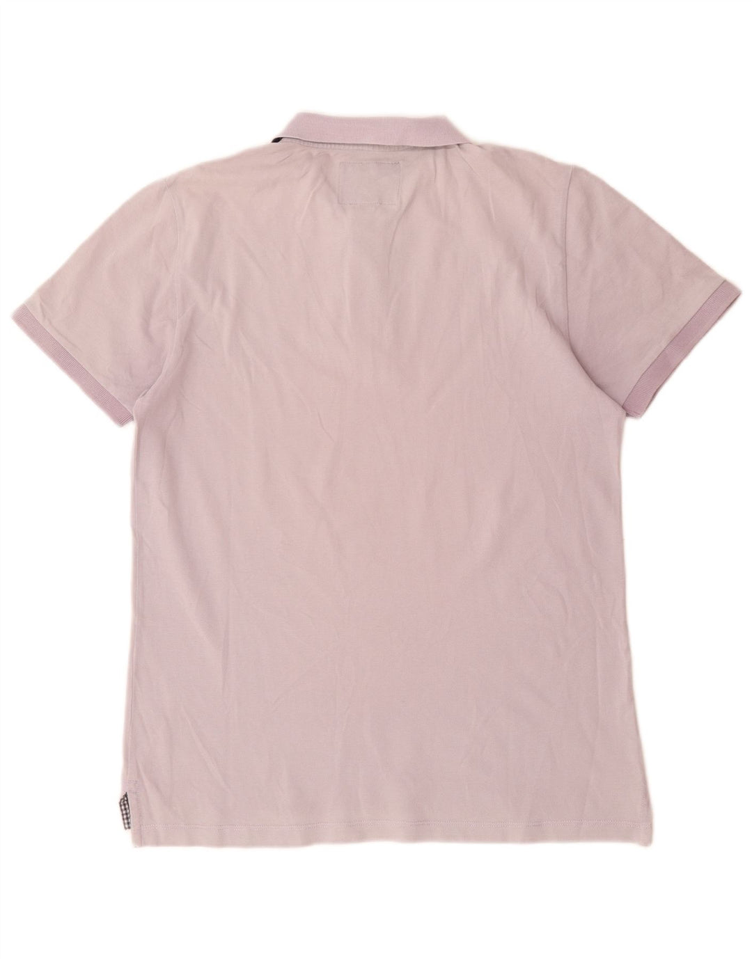 Woolrich Herren-Poloshirt aus mittelvioletter Baumwolle