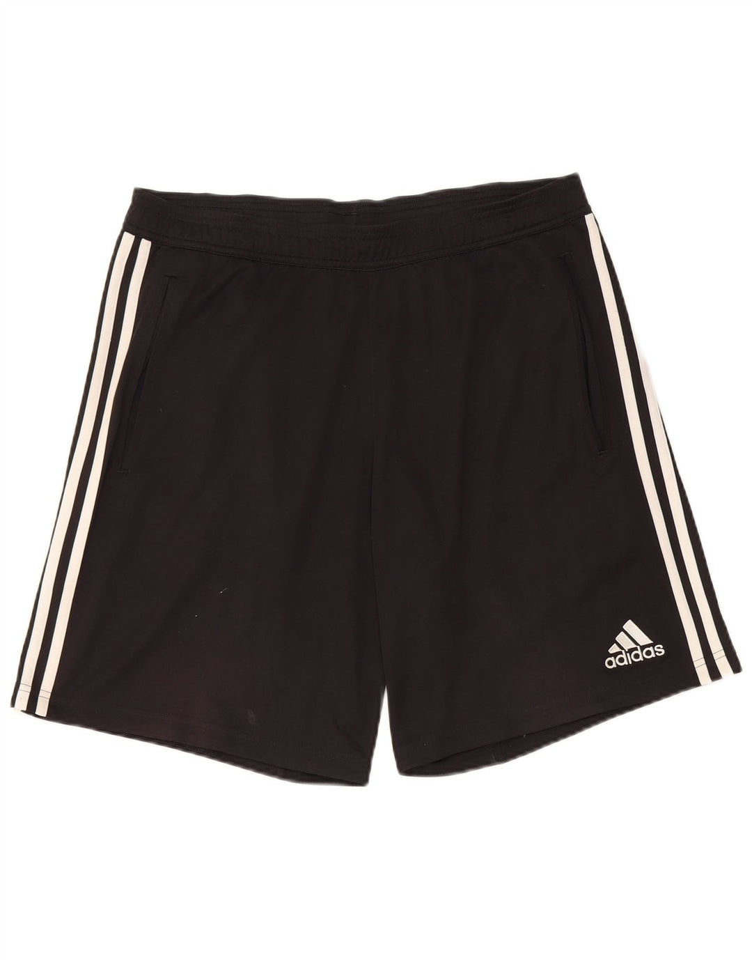Adidas Herren Climacool Sportshorts, groß, schwarzes Farbblock-Polyester