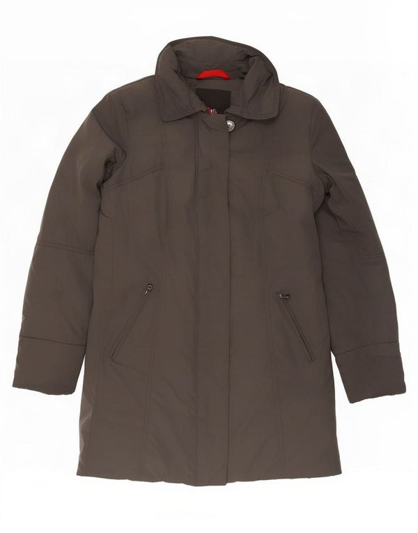 PEUTEREY Damen Wattierter Mantel IT 46 Large Grau Polyester