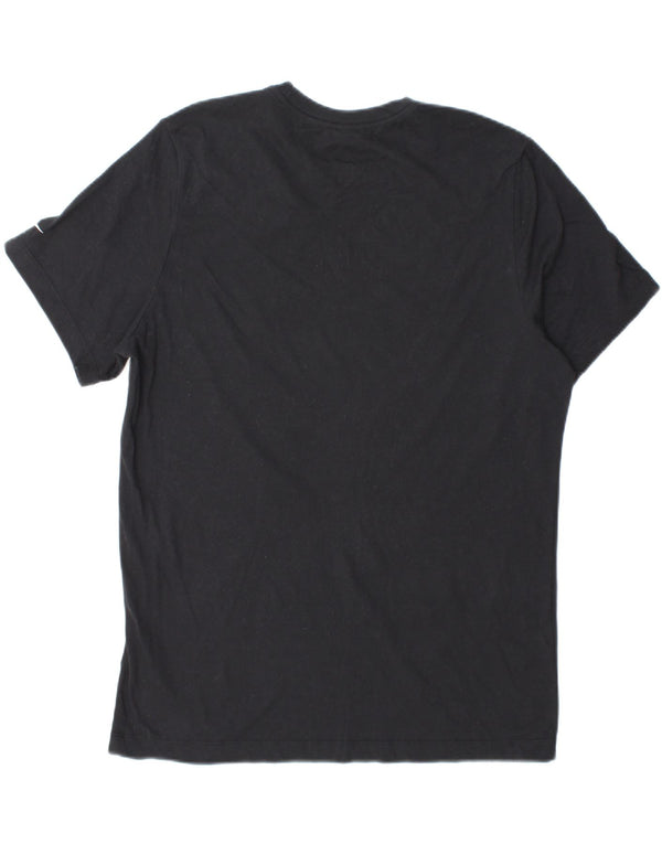 Nike Herren Dri Fit Graphic T-Shirt Top Large Schwarz