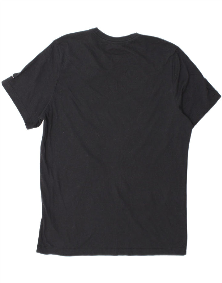 Nike Herren Dri Fit Graphic T-Shirt Top Large Schwarz