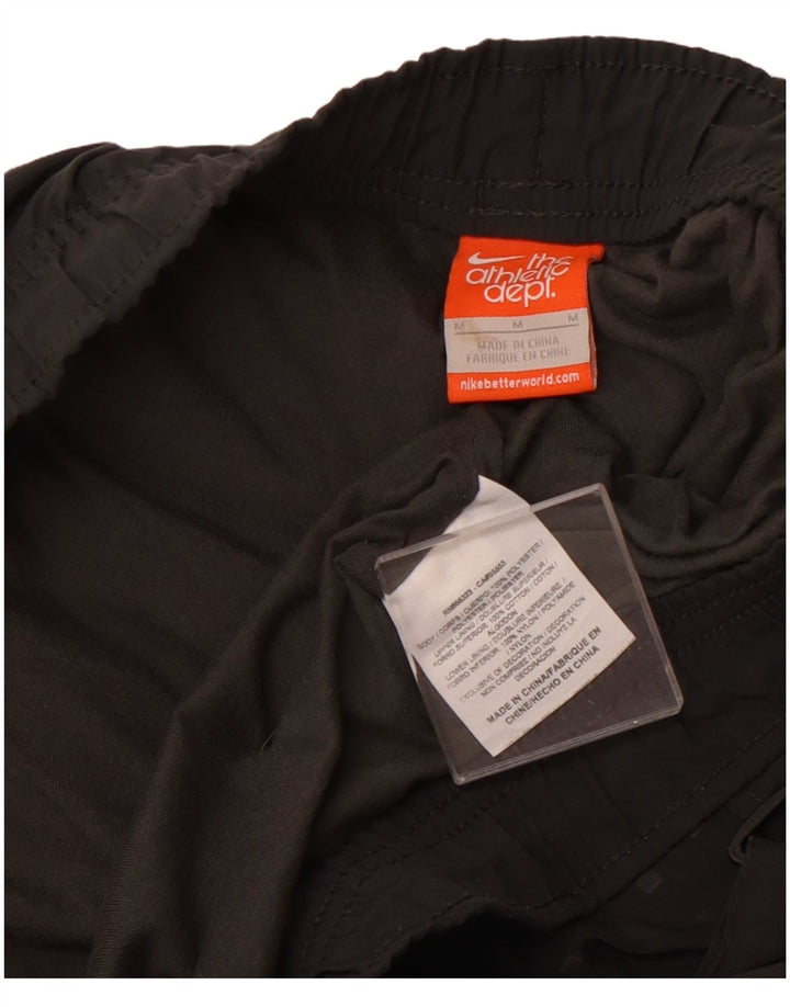 NIKE Herren-Trainingshose, Jogginghose, mittelgraues Polyester