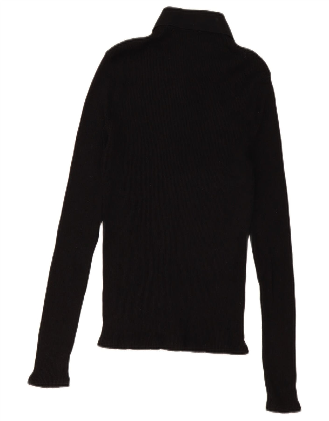 Massimo Dutti Damen Strickjacke Top UK 12 Medium Schwarz
