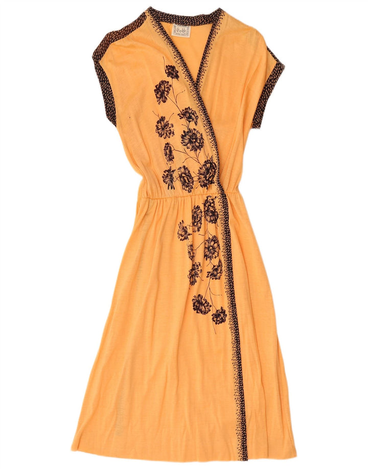 LILO Damen Wickelkleid UK 10 Small Pink Floral