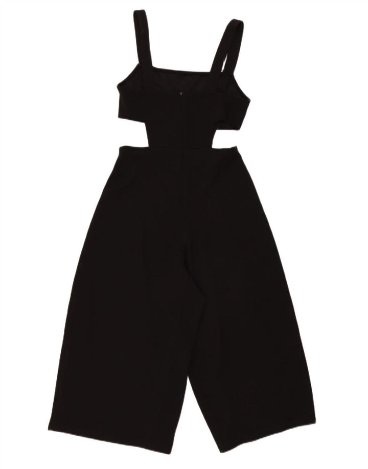Ärmelloser Damen-Jumpsuit von Zara, Gr. 12, mittelschwarz