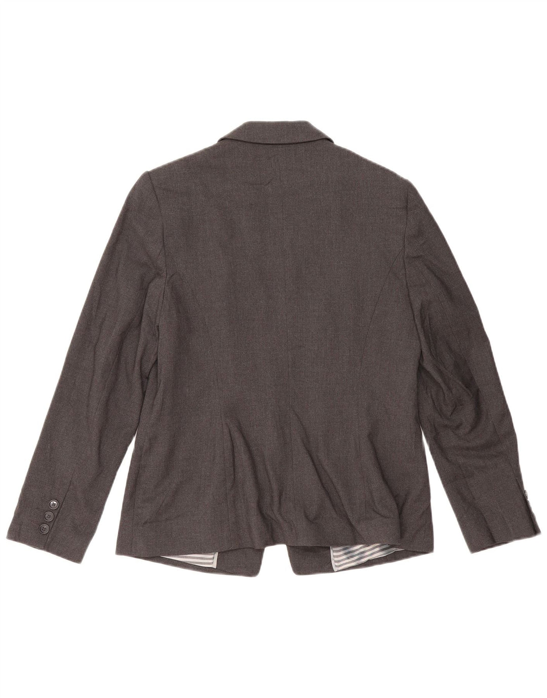 Marks & Spencer Damen-Blazer mit 1 Knopf, Gr. 14, Größe L, Grau meliert