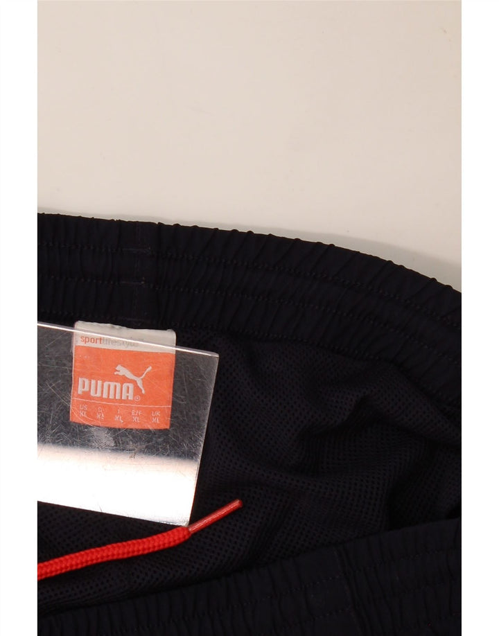 PUMA Mens Tracksuit Trousers XL  Navy Blue