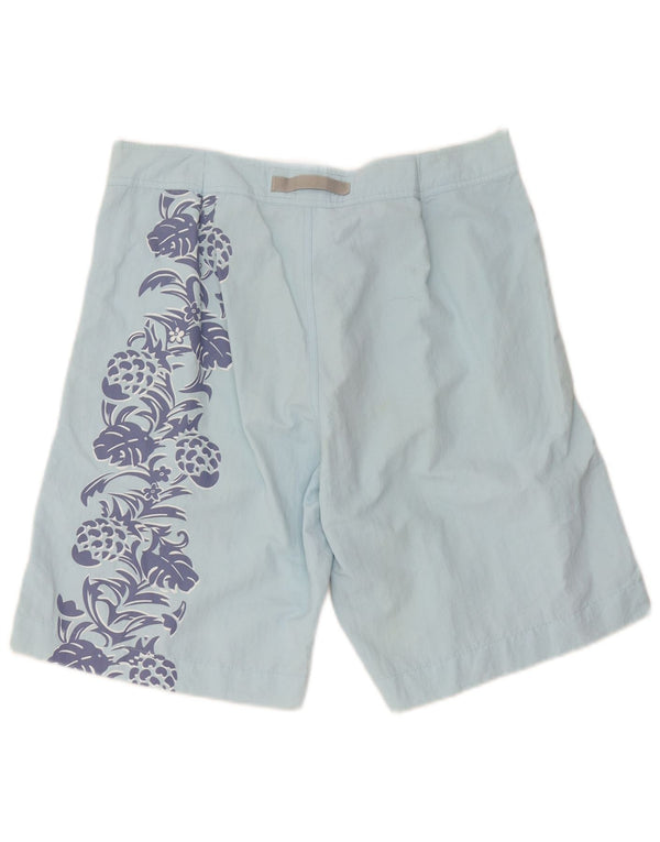 Murphy & Nye Mens Graphic Swimming Shorts XL Blue Floral Polyamide