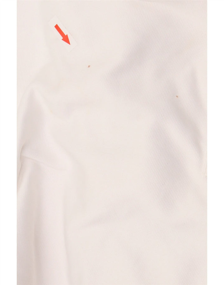UNDER ARMOUR Herren-Kapuzenpullover mit Grafik, groß, weißes Farbblock-Polyester
