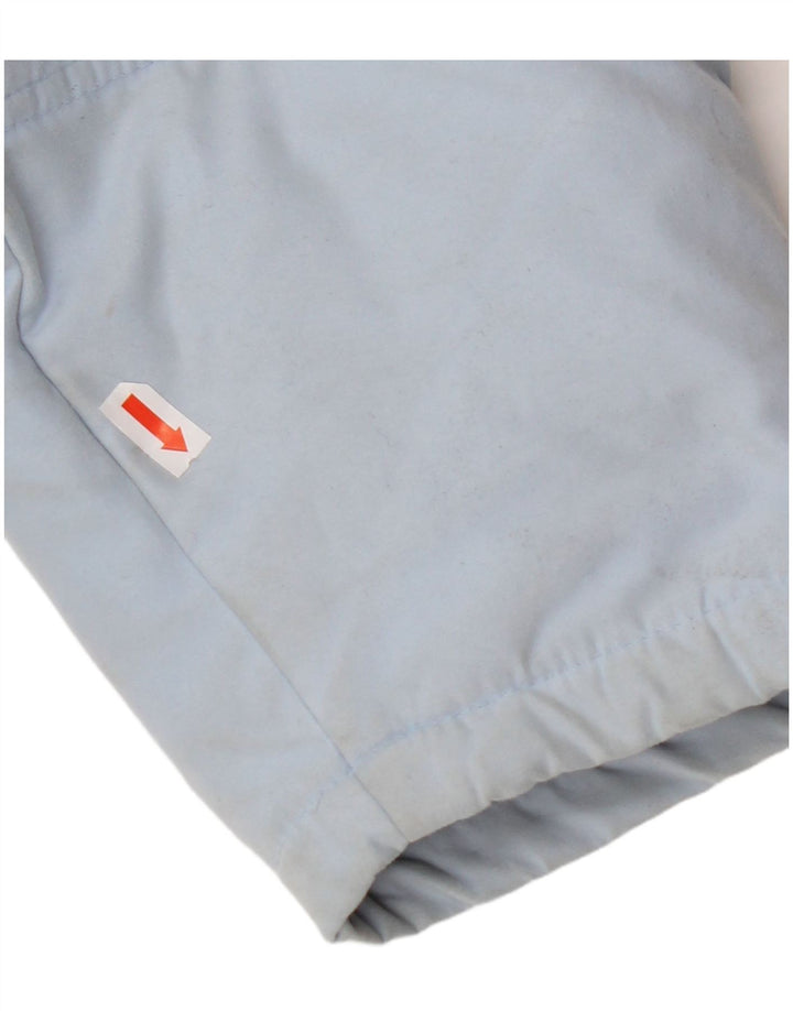 MUSTO Damen Wattierte Jacke UK 14 Großes blaues Nylon