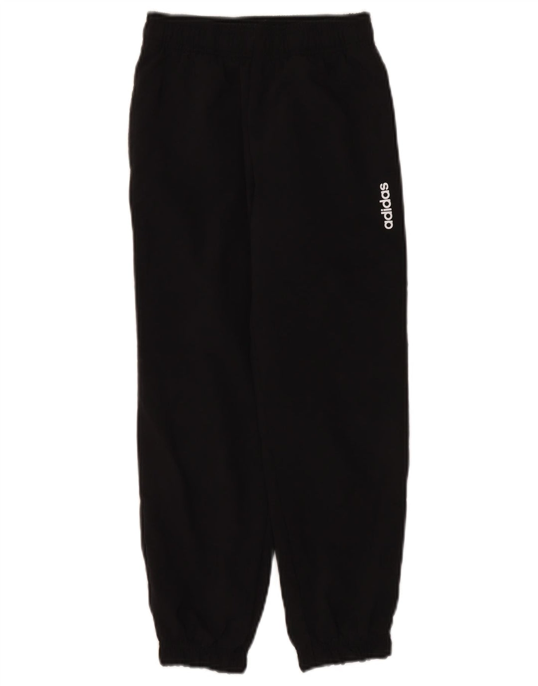 Adidas Jungen-Trainingshose, Jogginghose, 7–8 Jahre, schwarzes Polyester