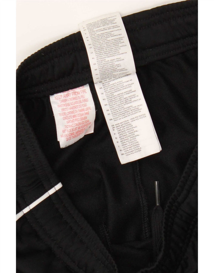 Adidas Jungen-Trainingshose, Jogginghose, 13–14 Jahre, schwarzes Polyester