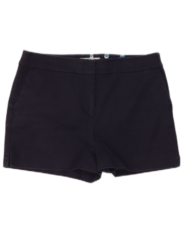 Boden Damen Chinoshorts UK 12 Medium W30 Marineblau Baumwolle