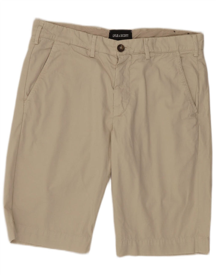 Lyle & Scott Herren Chinoshorts W31 Mittelbeige