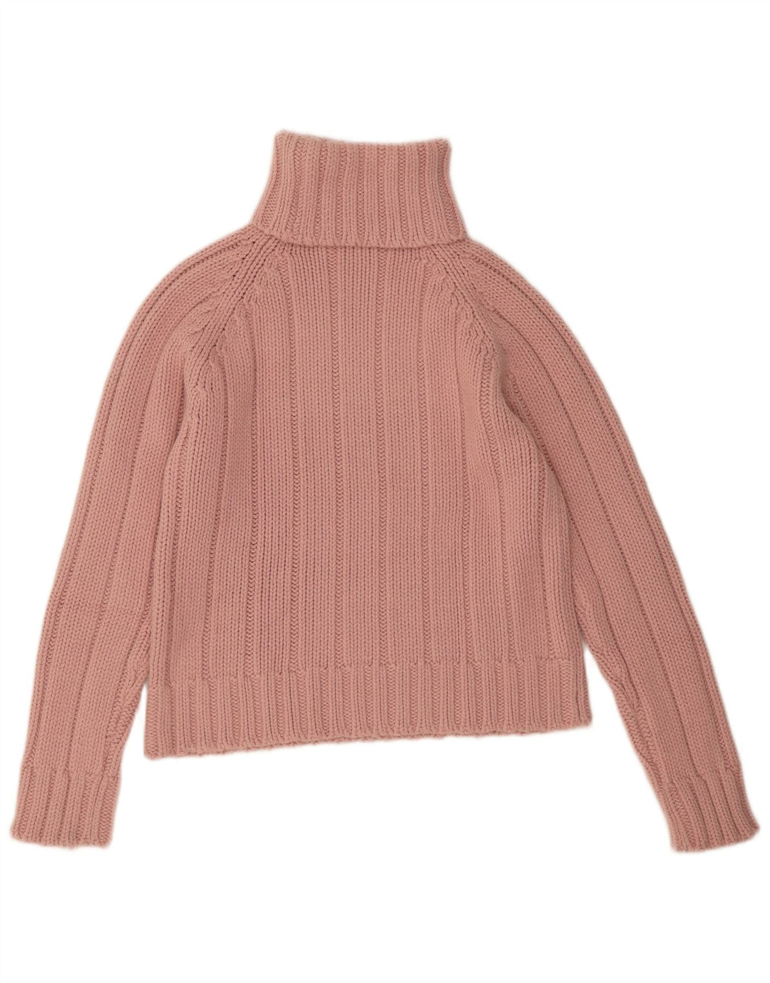 Rollkragenpullover für Damen von Zara, Gr. 8, Rosa