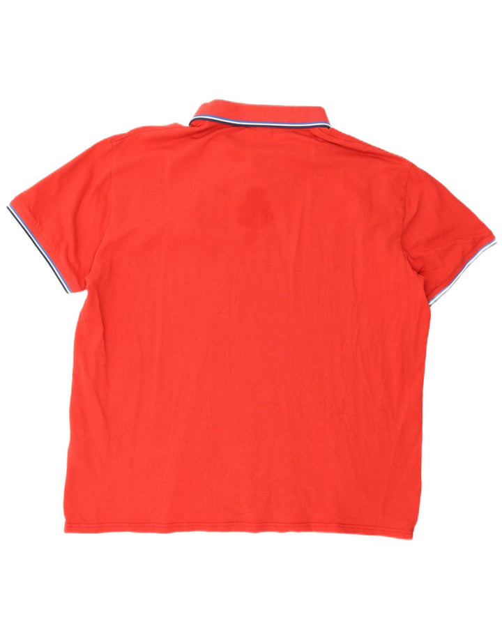 Gant Herren Poloshirt 3XL Rote Baumwolle