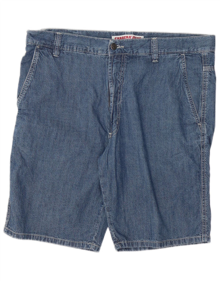 CARRERA Herren Jeansshorts IT 52 XL W36 Blaue Baumwolle