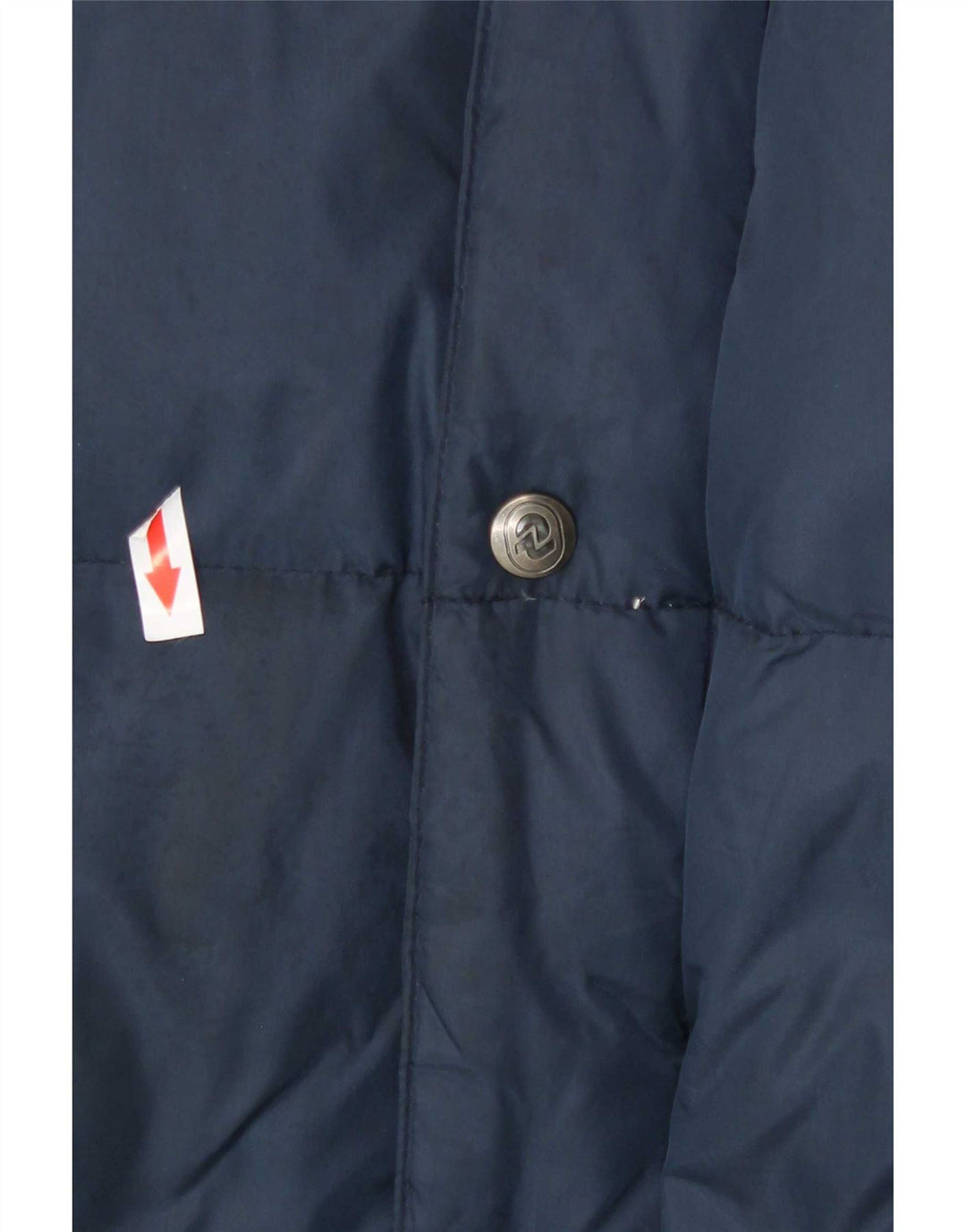 Invicta Herren-Jacke mit Kapuze, lockere Passform, gepolstert, UK 38, mittelmarineblau