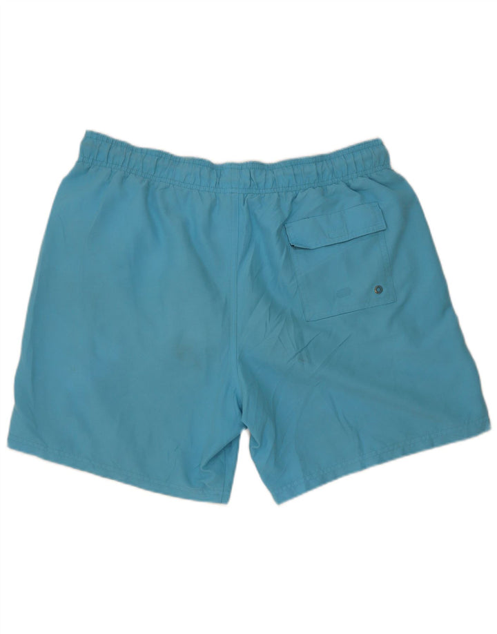 Marks & Spencer Herren-Badeshorts, groß, blau, Polyester