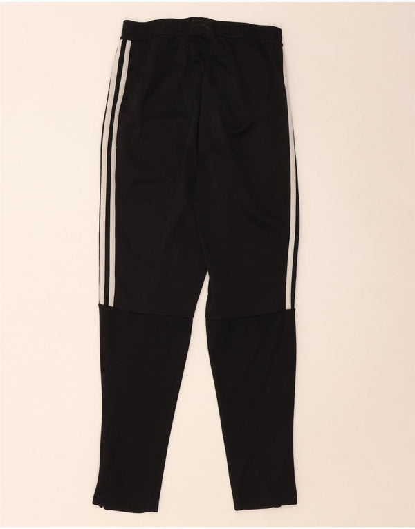 Adidas Damen Trainingshose UK 10 Small Schwarz Polyester