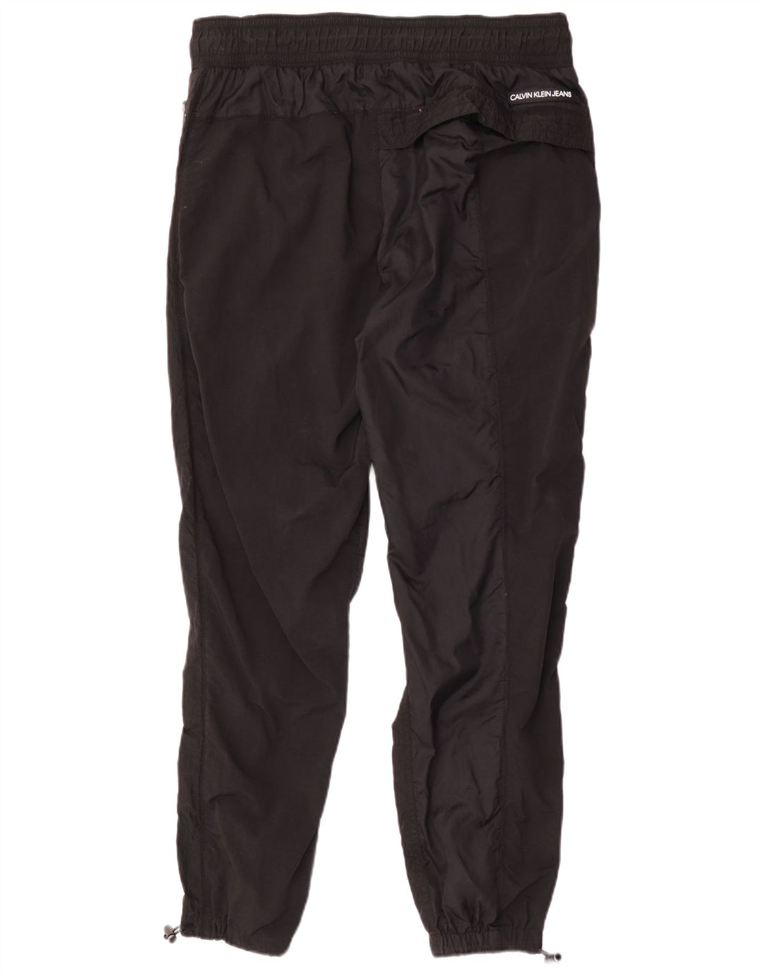 Calvin Klein Herren-Trainingshose, Jogginghose, Größe L, Schwarz, Polyamid