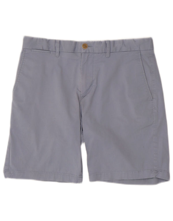TOMMY HILFIGER Herren Chino Shorts W31 Mittelblaue Baumwolle