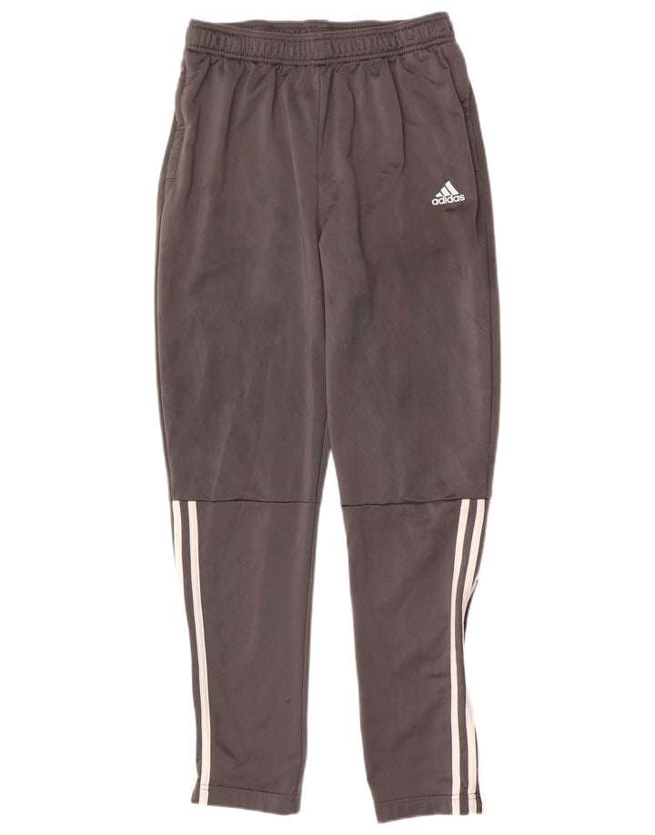 Adidas Trainingshose für Jungen, 15–16 Jahre, graues Polyester