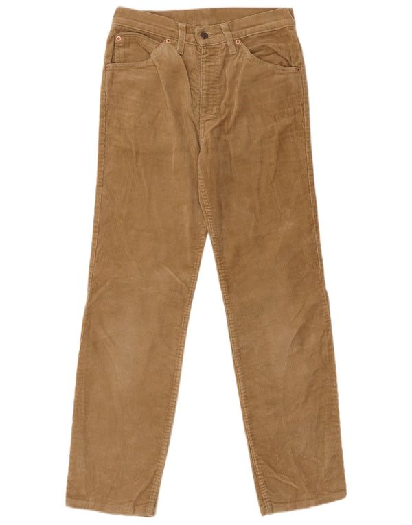 LEVI'S Herren 630 Straight Cordhose W31 L29 Beige Baumwolle
