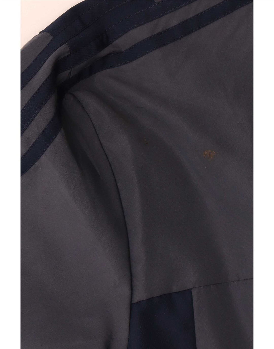 Adidas Herren Trainingsanzug Top Jacke UK 42/44 Large Marineblau Polyester