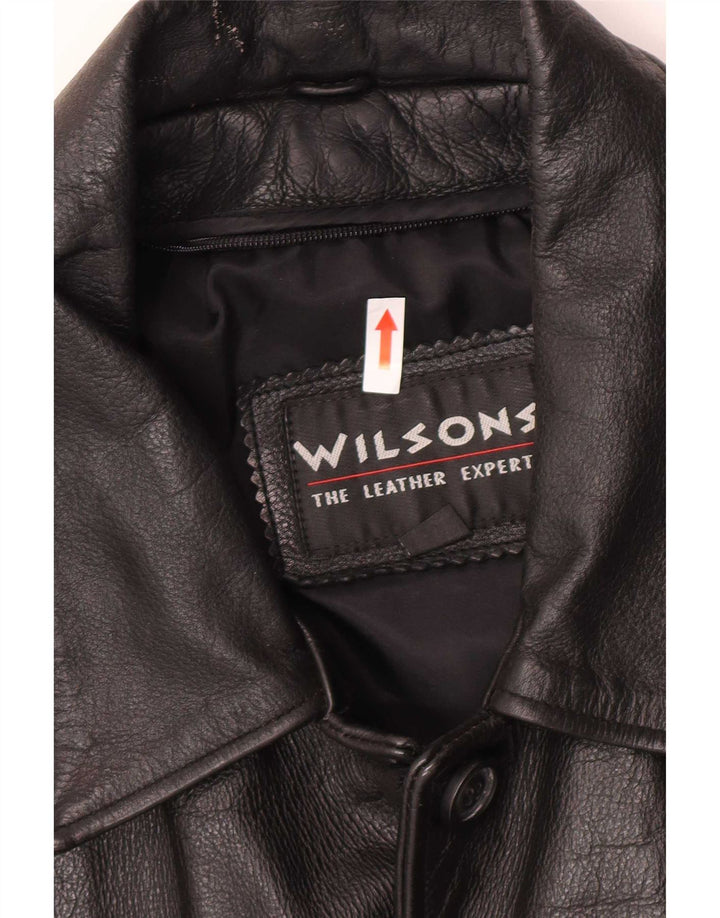 Wilsons Herren Lederjacke UK 38 Medium Schwarz