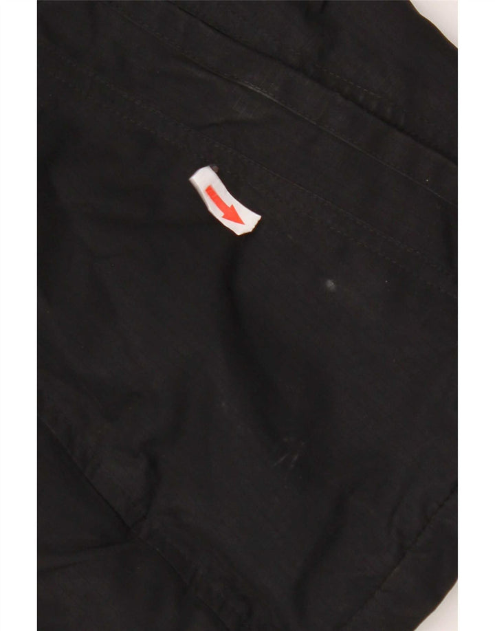 Hollister Herren-Windbreaker-Jacke, UK 36, Small, Schwarz, Polyester