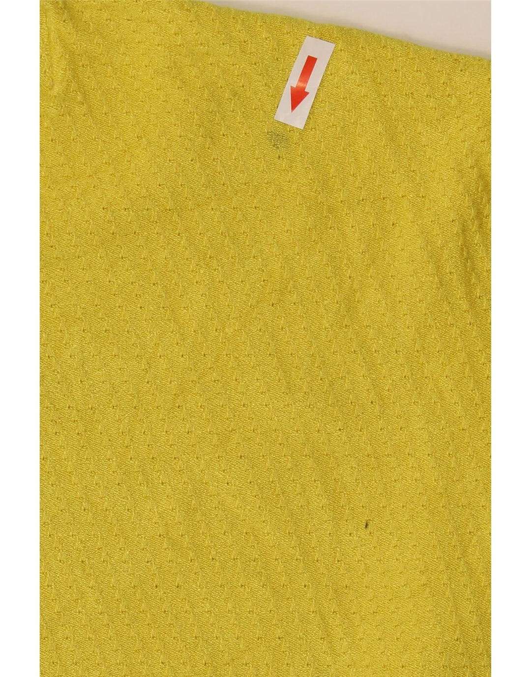 Zara Damen-Pullover mit Rundhalsausschnitt, Gr. 12, Mittelgelb