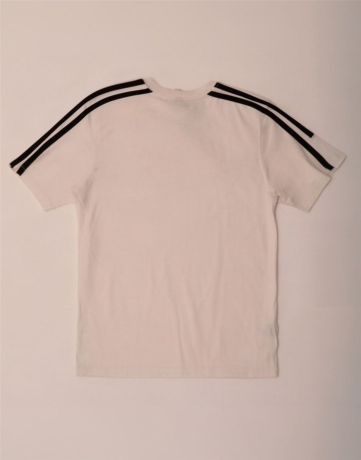 Adidas Herren T-Shirt Top Mittelweiße Baumwolle