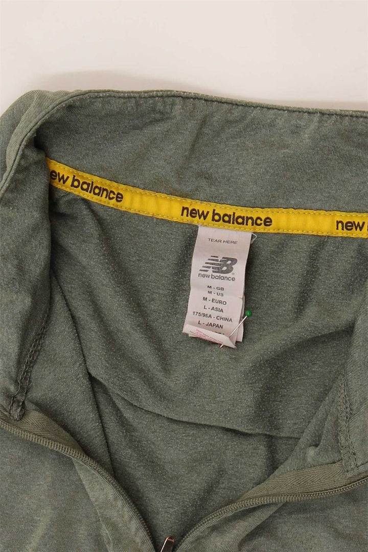 NEW BALANCE Mens Liverpool Graphic Pullover Tracksuit Top Medium Green