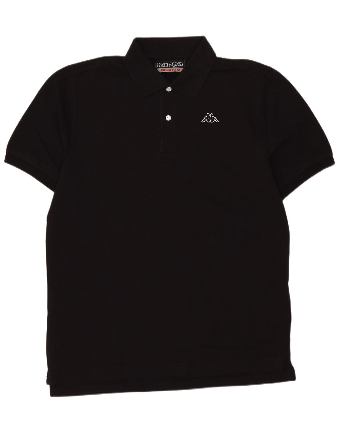 Kappa Herren Poloshirt Mittelschwarze Baumwolle