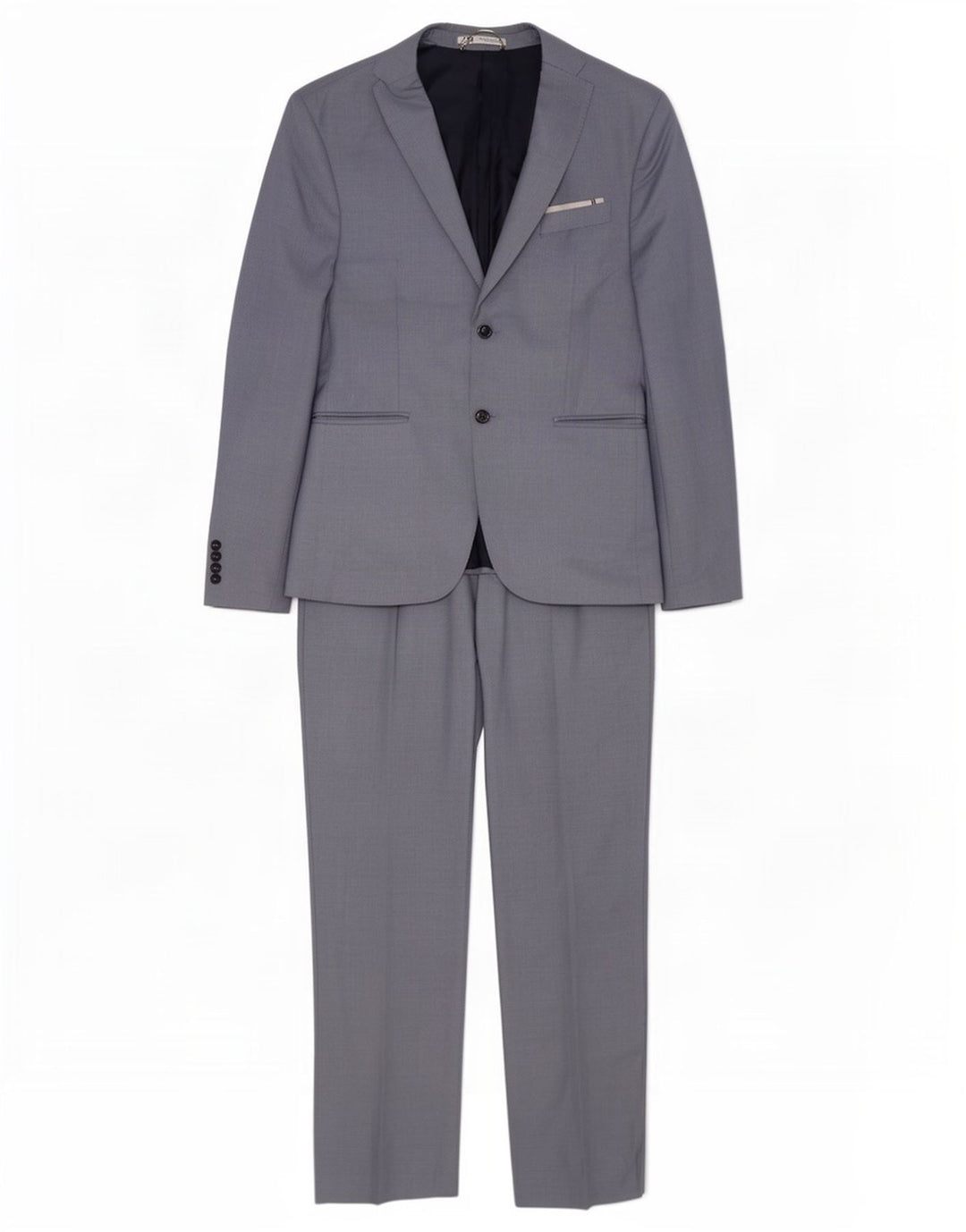 Zara Herrenanzug mit 2 Knöpfen, EU 48, Mittel W32 L28, Blau